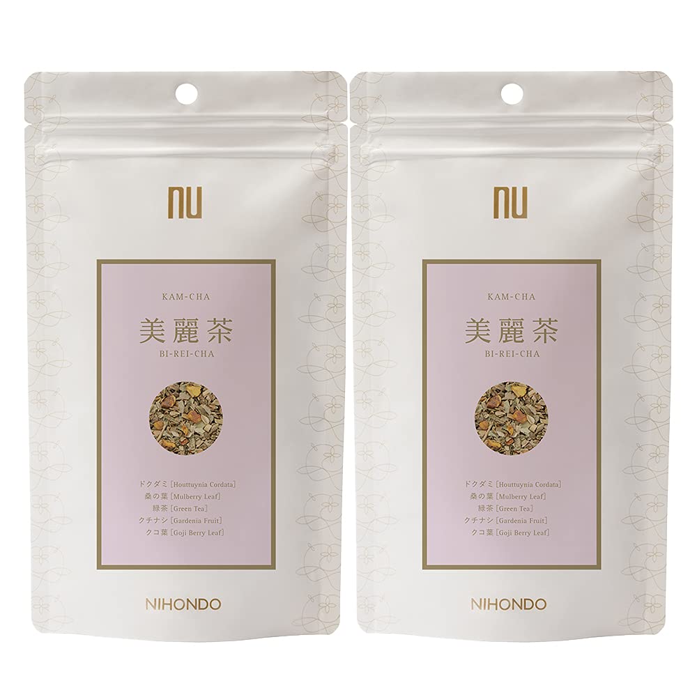 Amazon.co.jp: 薬日本堂 漢茶 美麗茶 (びれいちゃ) 2袋 セット (2g×12